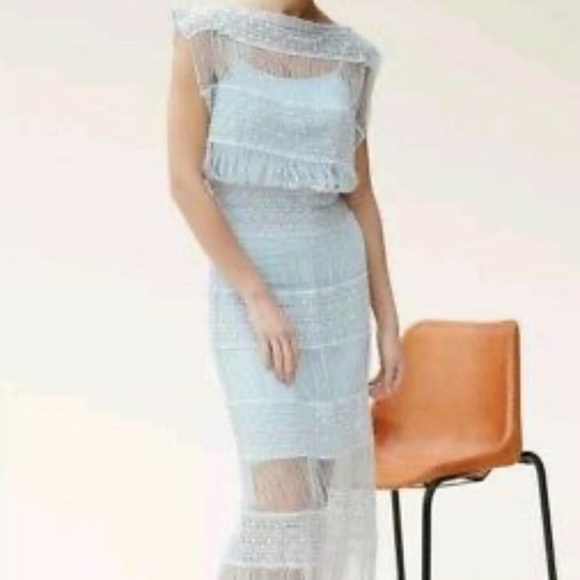 NWT Callahan Amelia crochet dress L - Picture 2 of 5